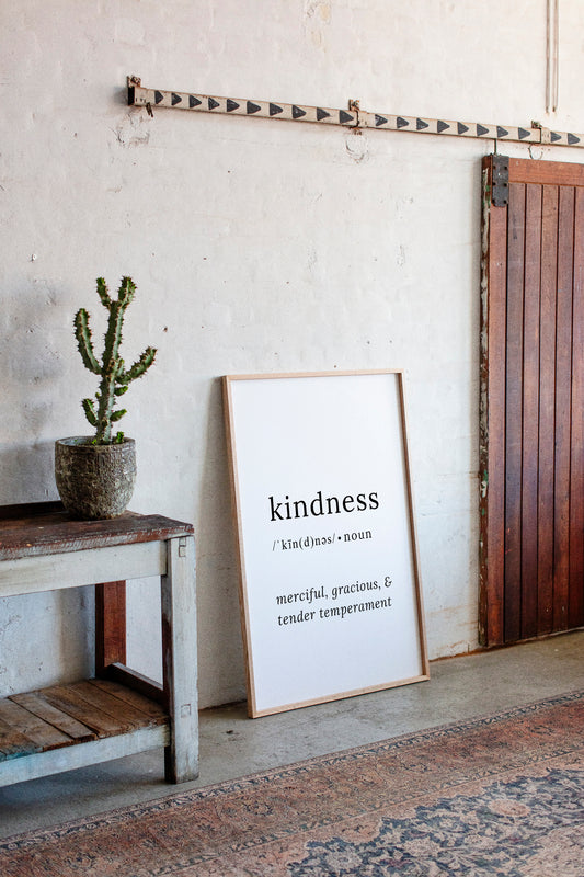 Simple Words Define Gentle Hearts