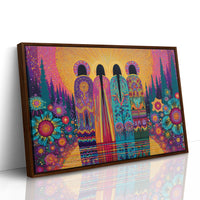 Sacred Garden Sings Through Stained Glass