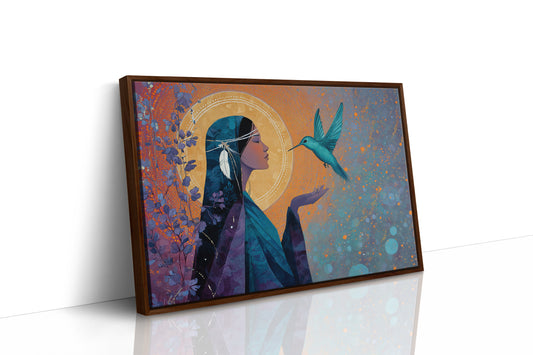 Sacred Dance Of Hummingbird Light