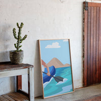 Paddle Through Mountain Lake Serenity