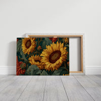 Sunflowers Among Literary Treasures