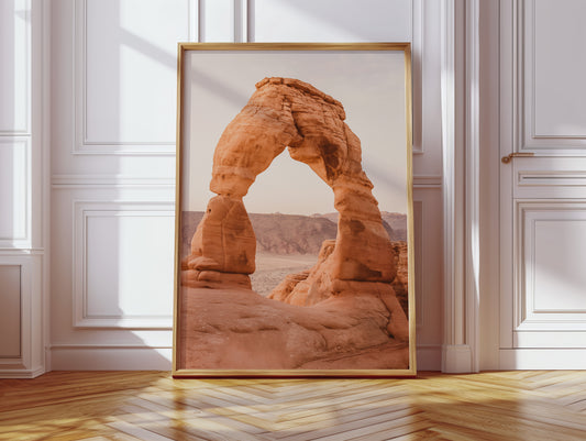 Delicate Arch in Desert Silence
