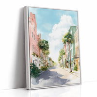 A Sunlit Street of Postcards
