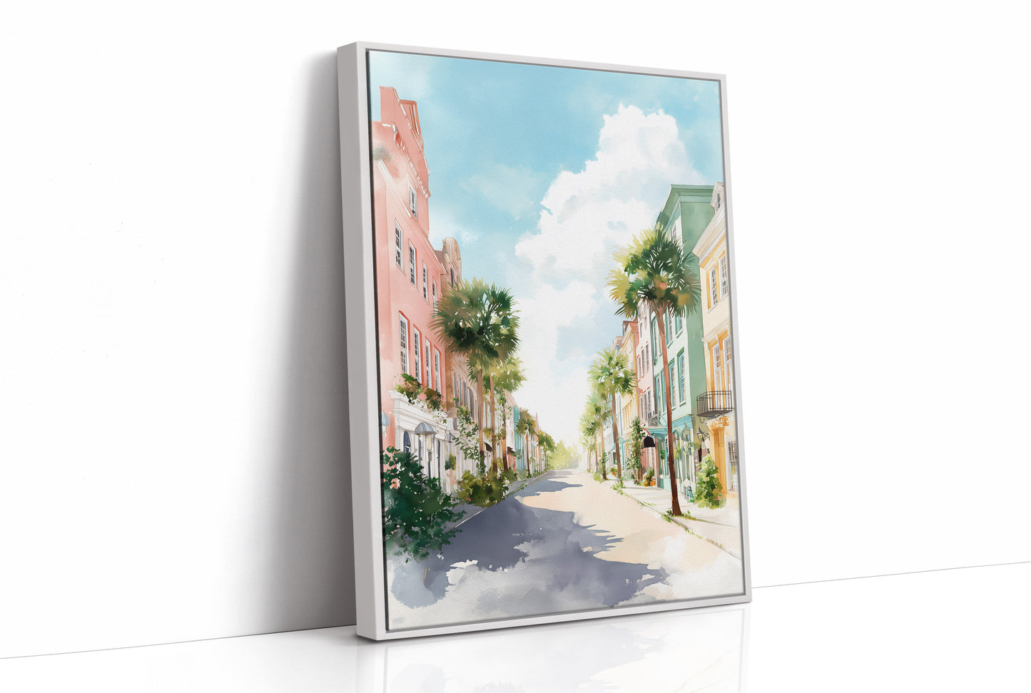 A Sunlit Street of Postcards
