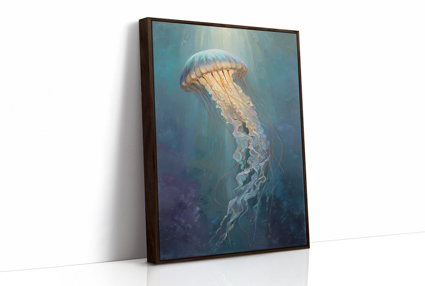 Luminous Dancer Of Ocean Depths