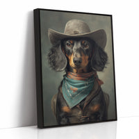 Frontier Guardian With Soulful Gaze