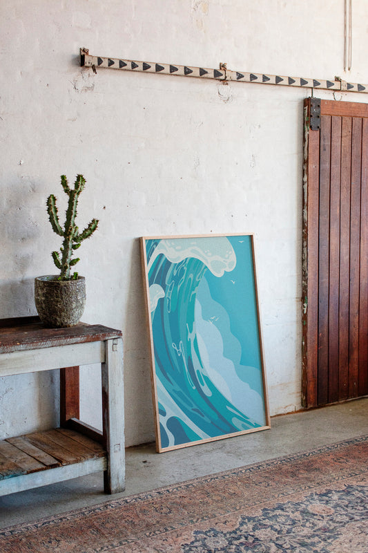 Tides Dance Their Turquoise Symphony