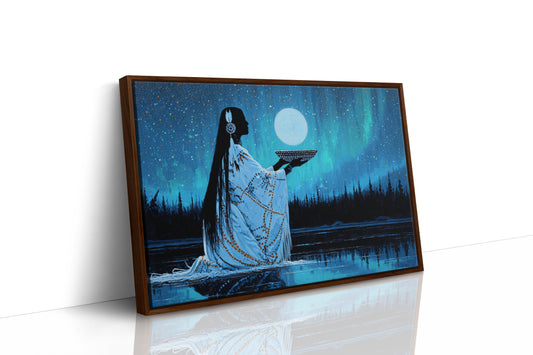 Sacred Waters Hold The Moon