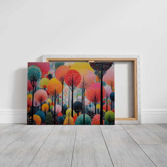 Candy Forest Dreams At Dawn