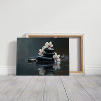 Cherry Blossoms Find Stillness Below