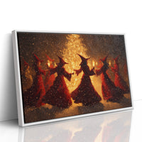 Witches Dance By Harvest Flames