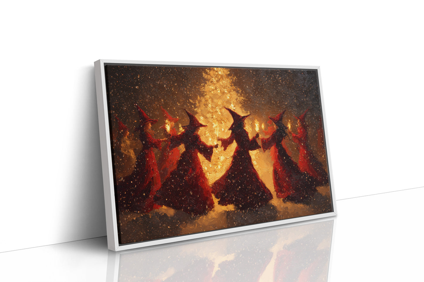 Witches Dance By Harvest Flames