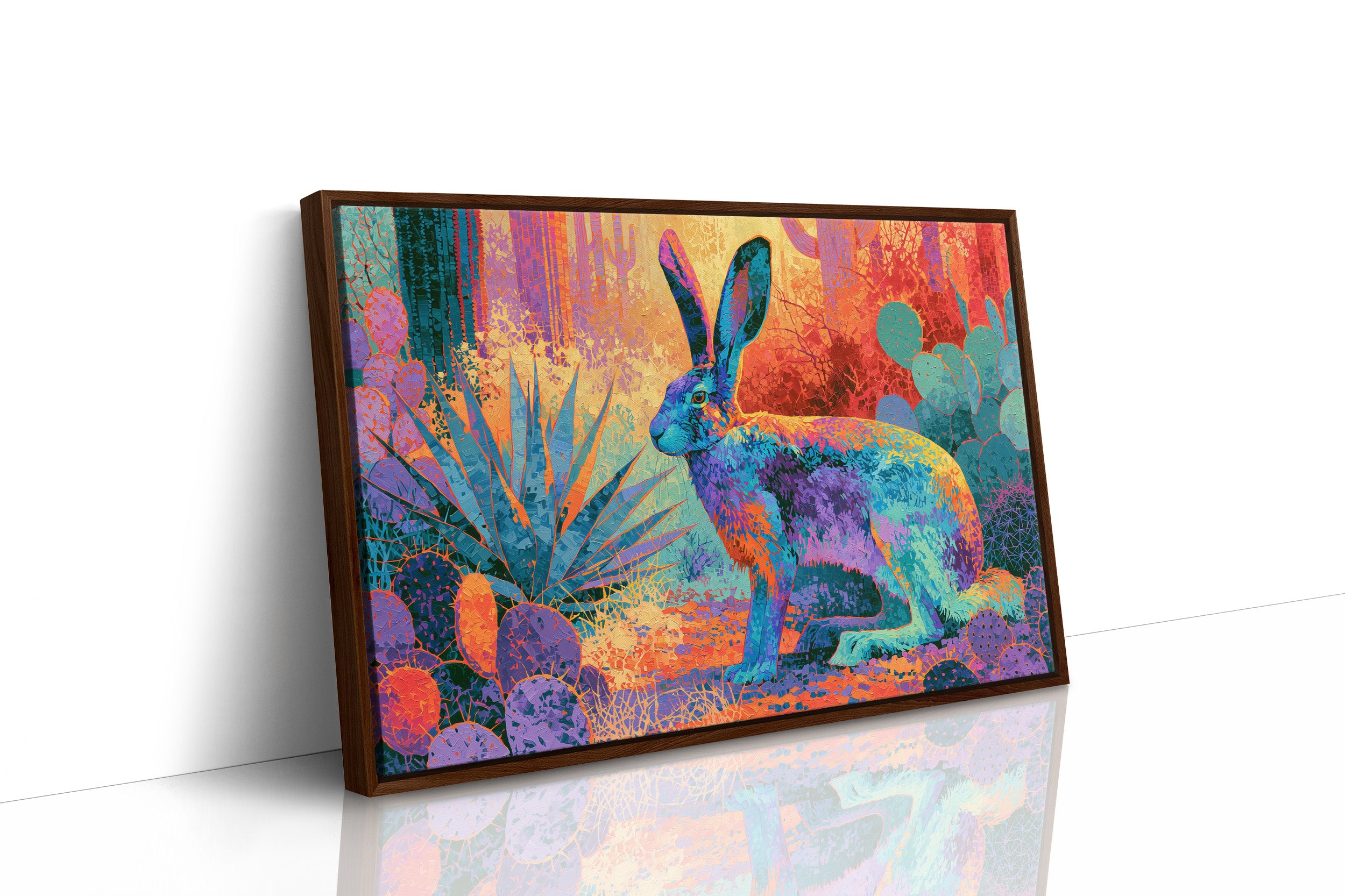 Desert Jackrabbit, Fauvist Bloom