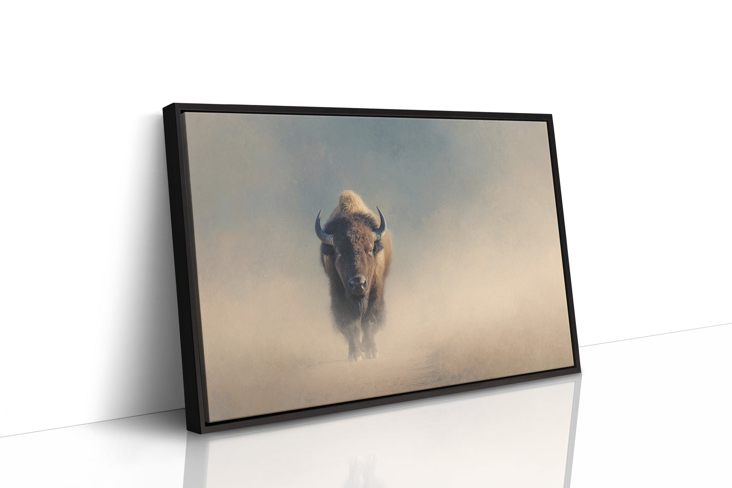 Prairie Ghost Emerges From Mist