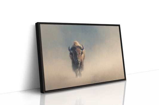 Prairie Ghost Emerges From Mist