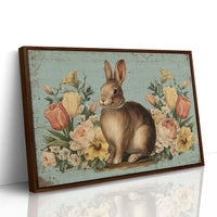 Spring Garden Keeps Rabbit Company