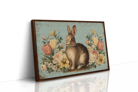 Spring Garden Keeps Rabbit Company