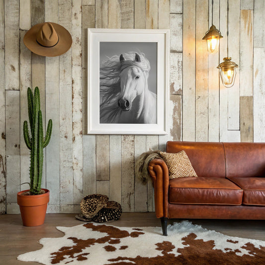 Wild Spirit Runs Through Silver Light