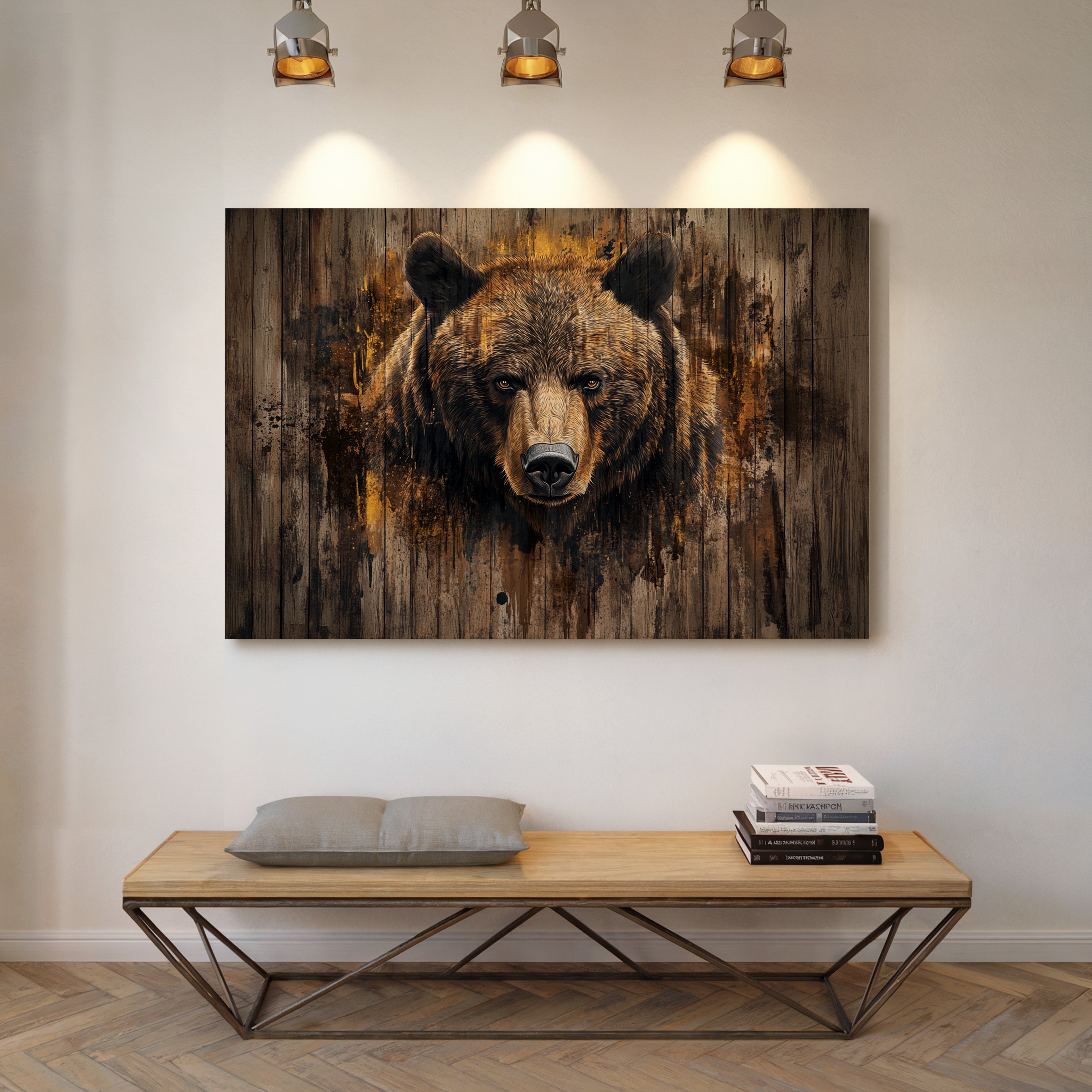 Ancient Forest Holds Bear's Gaze
