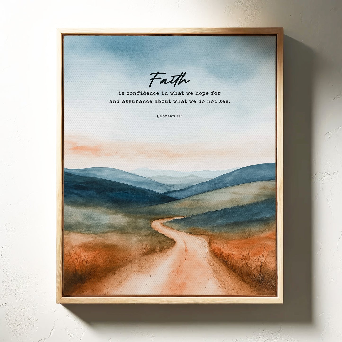 Faith Leads Through the Hills