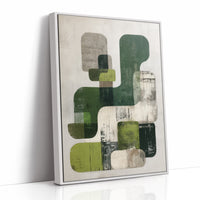 Moss Shapes Dance In Morning Light