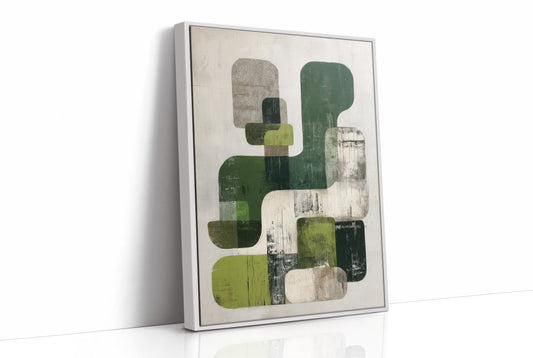 Moss Shapes Dance In Morning Light