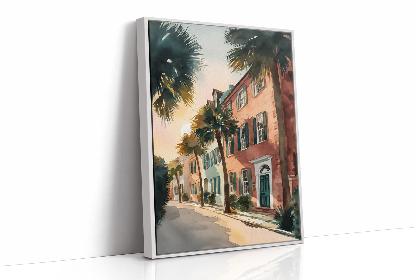 Golden Hour on Terracotta Row