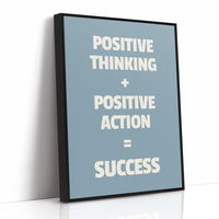 Positive Thinking Positive Action Success