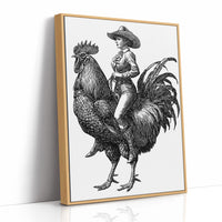 Rooster Ride At High Noon