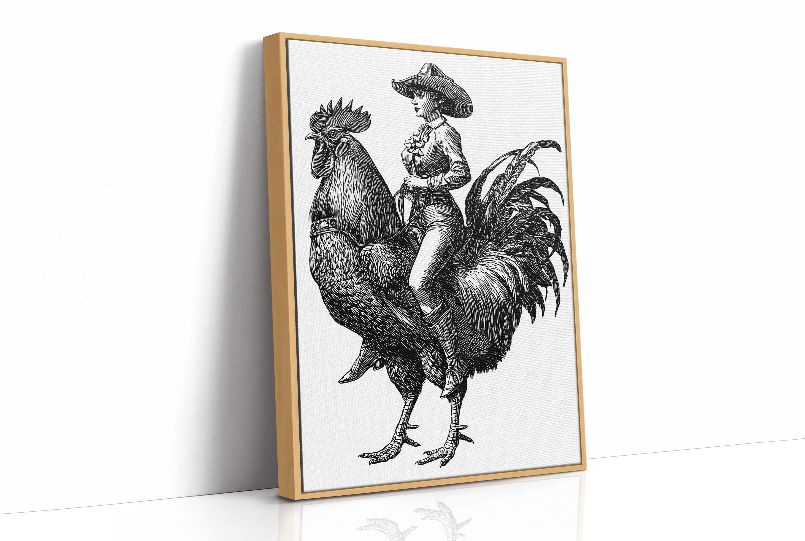 Rooster Ride At High Noon