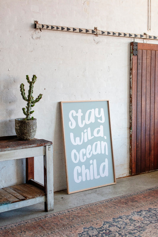 Coastal Letters Paint Freedom's Song