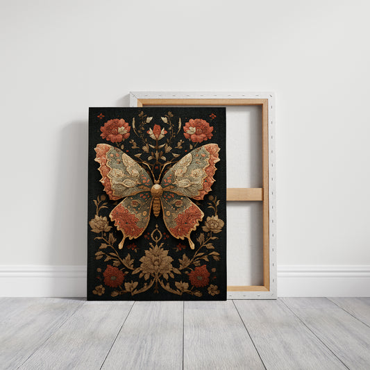 Embroidered Wings in Bloom