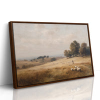 Autumn Fields Remember Their Shepherd