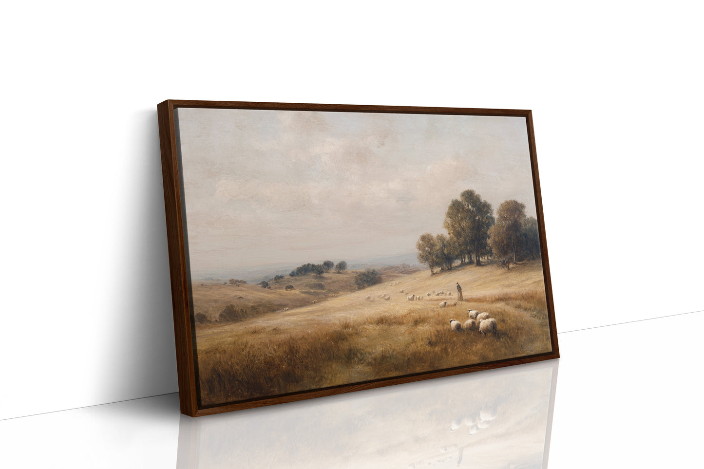 Autumn Fields Remember Their Shepherd