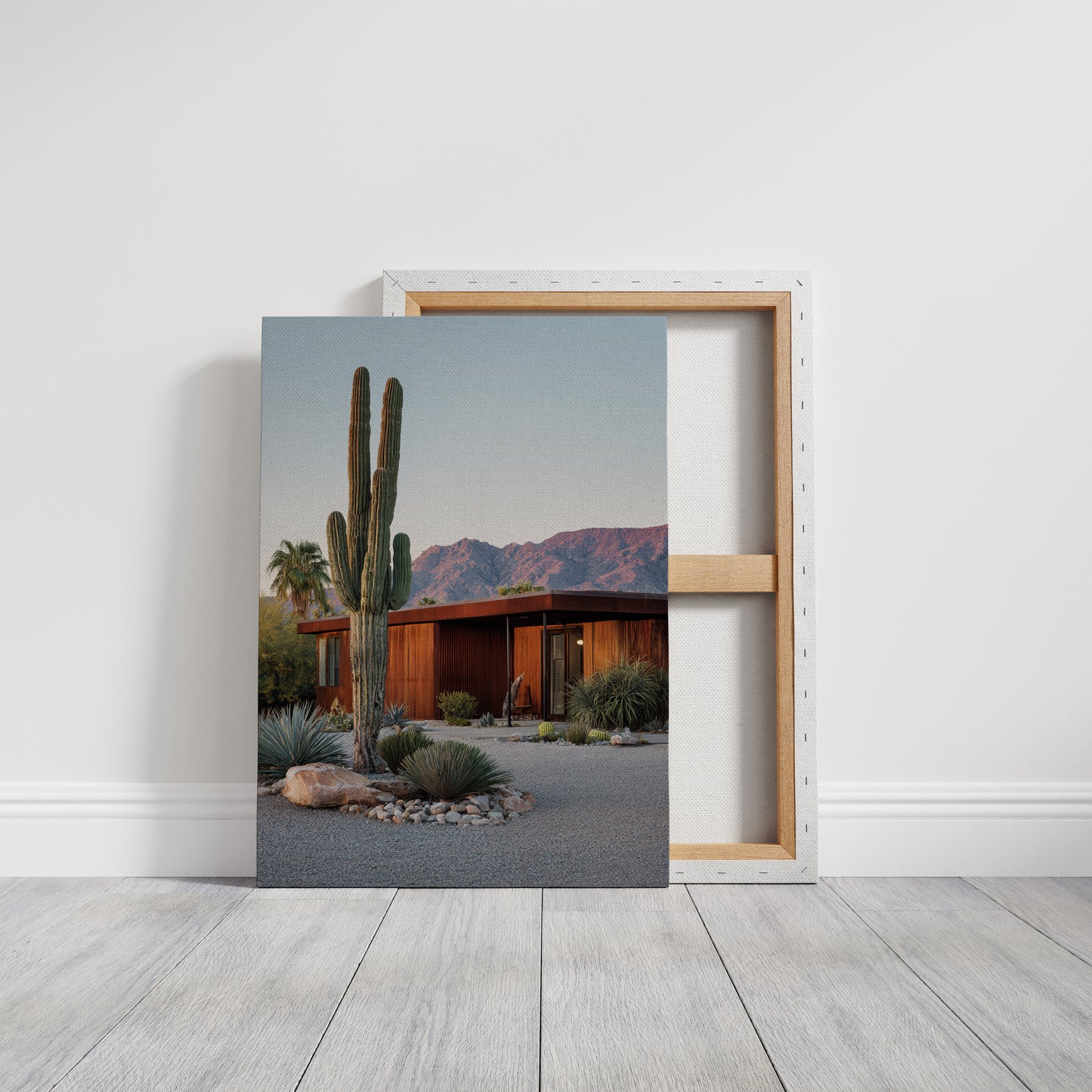 Cactus Sentinel at Dusk
