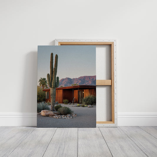 Cactus Sentinel at Dusk