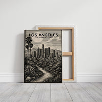 Los Angeles in Woodcut