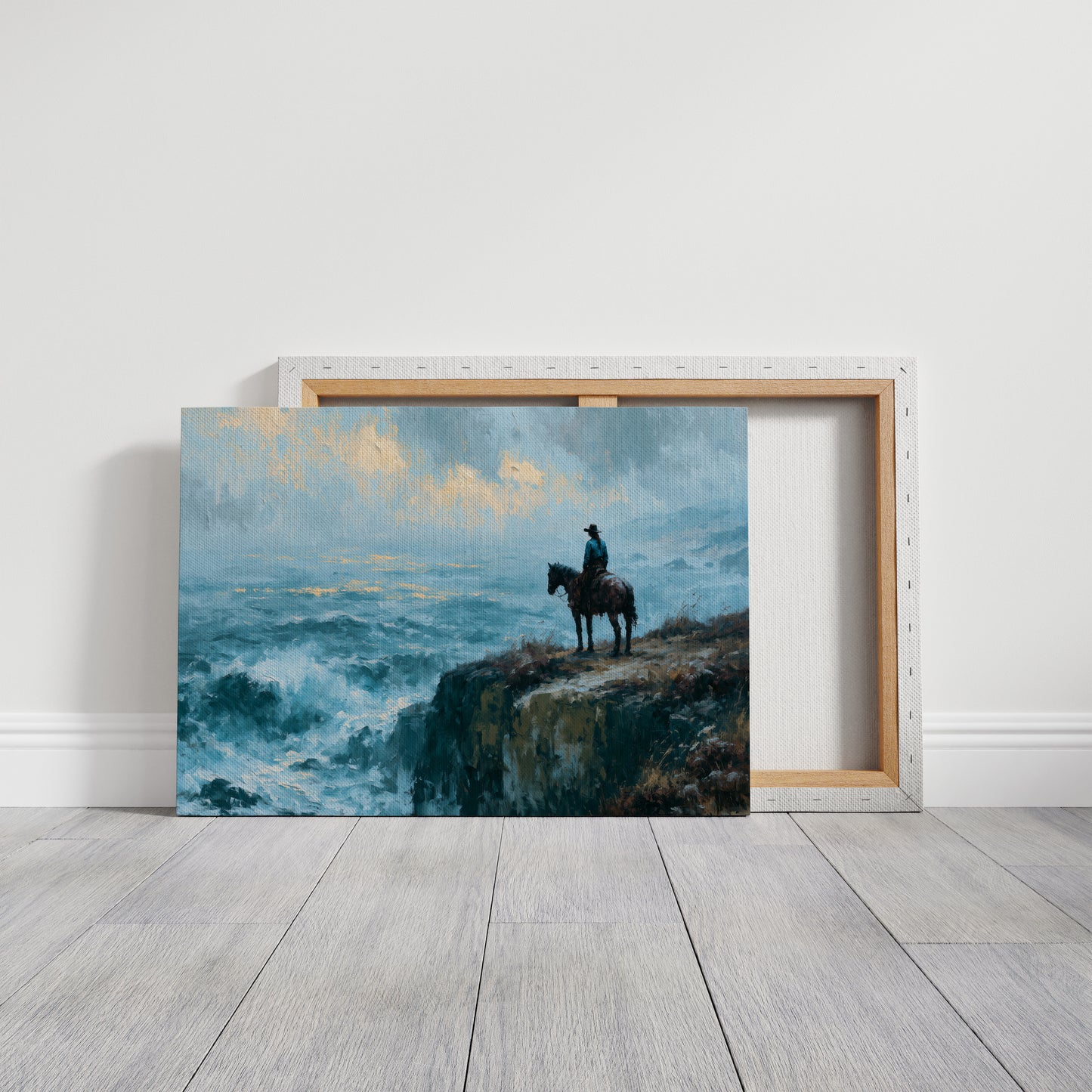 Cliffside Cowgirl at Sea's Edge