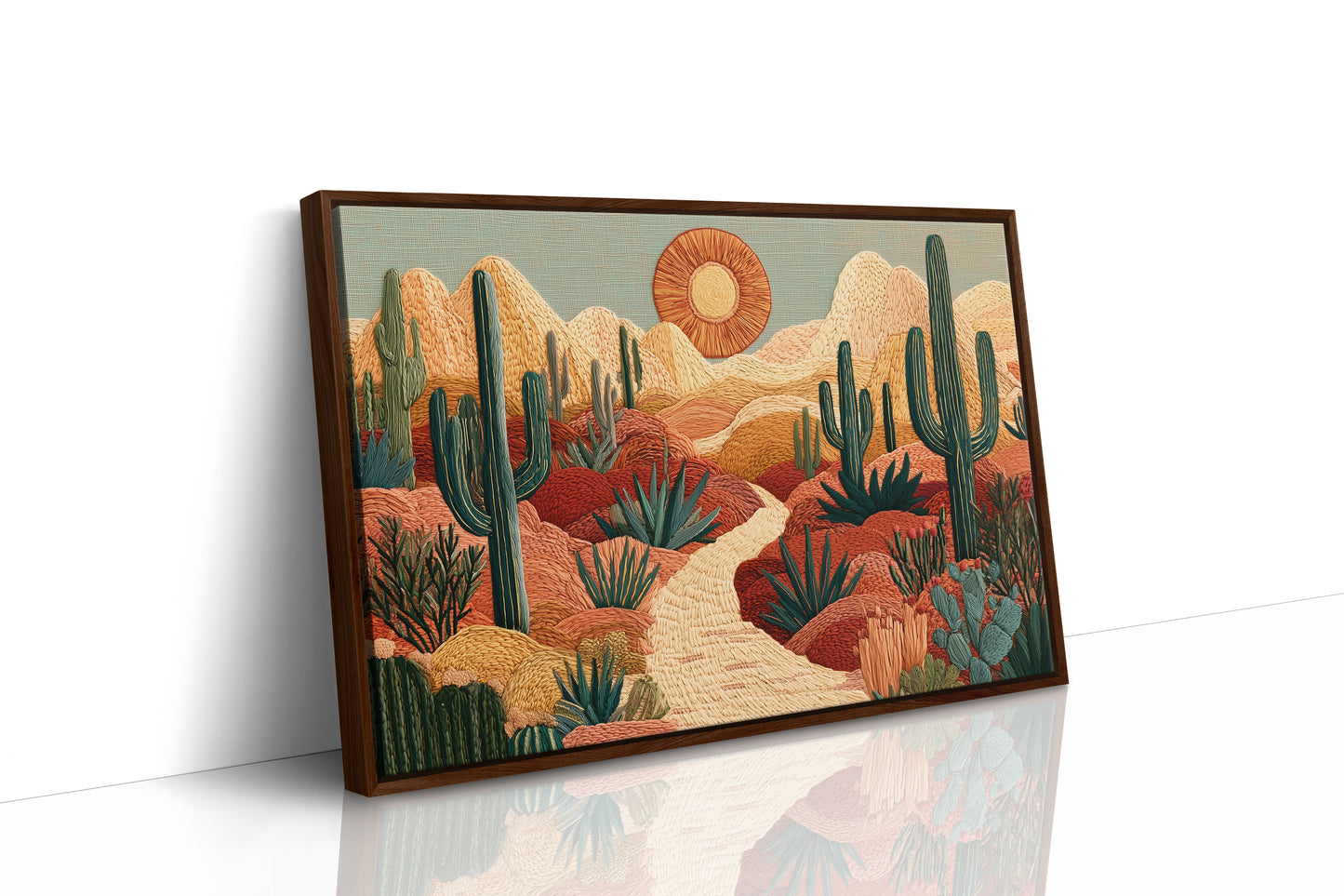 Sundown on the Desert Path