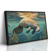 Gentle Giant In Turquoise Waters