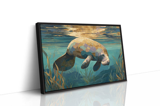 Gentle Giant In Turquoise Waters