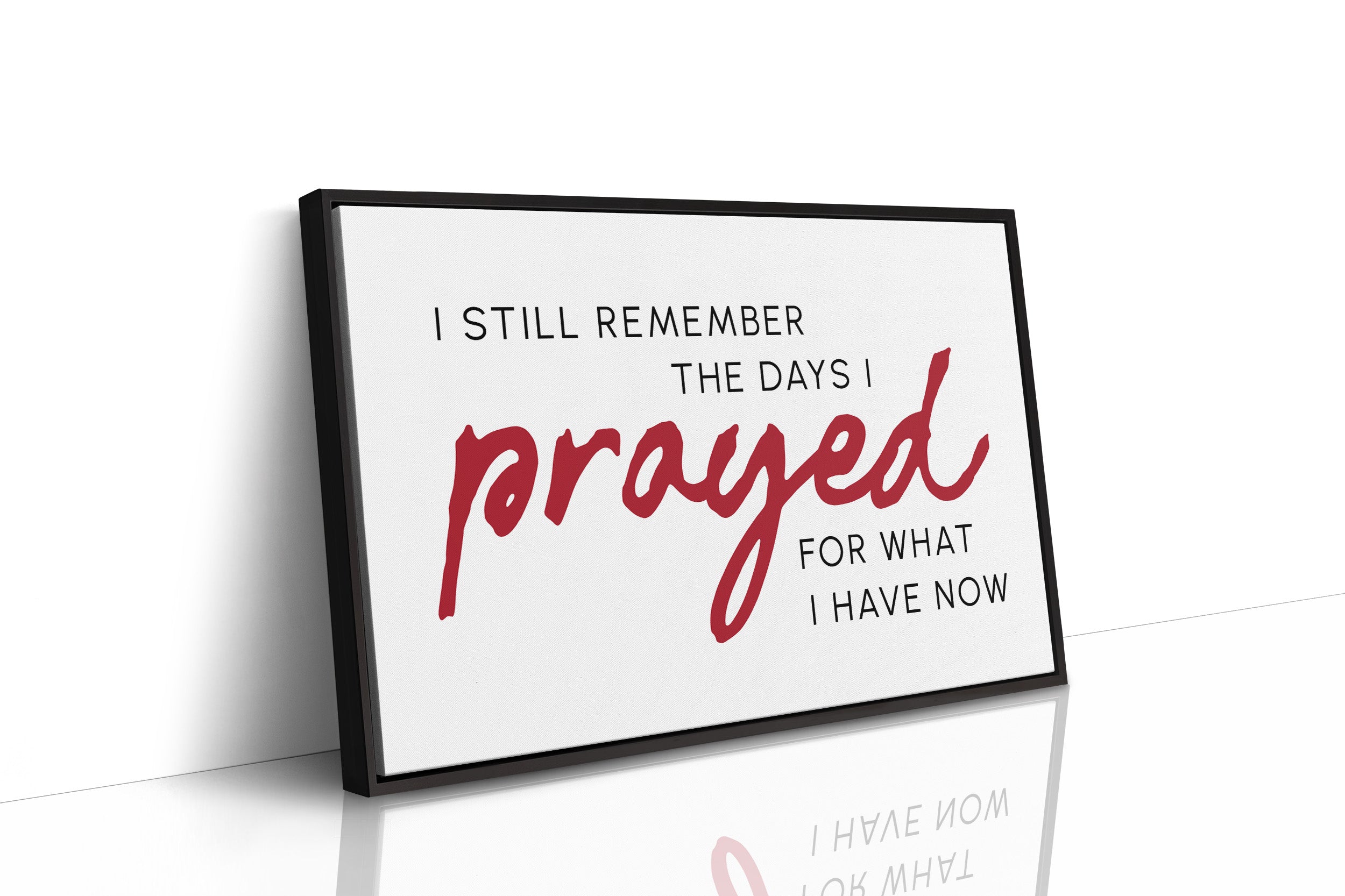 Crimson Gratitude In Modern Typography