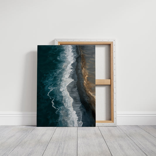 Tides Embrace the Shoreline's Whisper