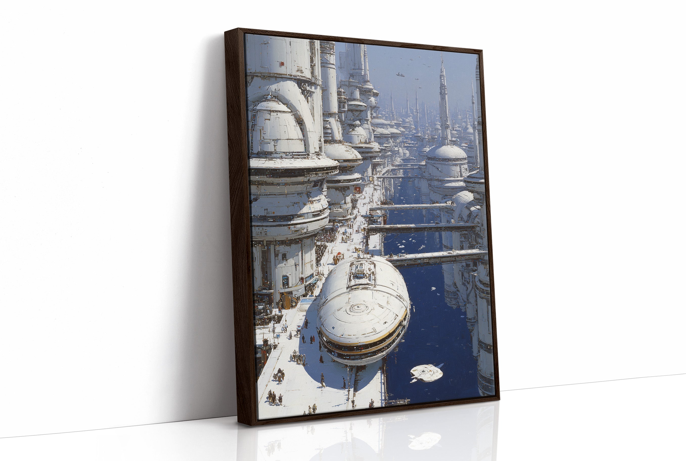 Market Day on the White Planet