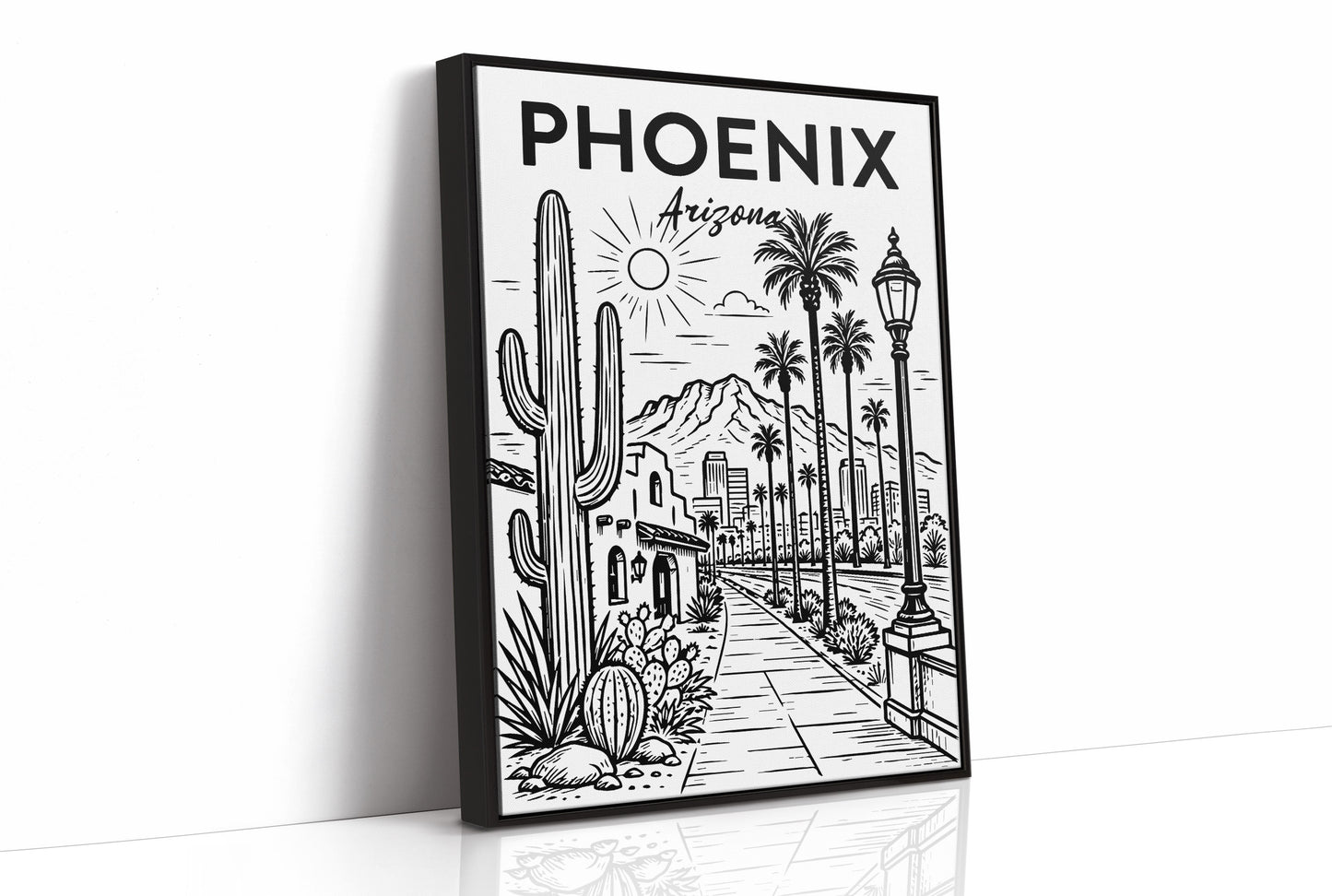 Phoenix, Cactus and Palm