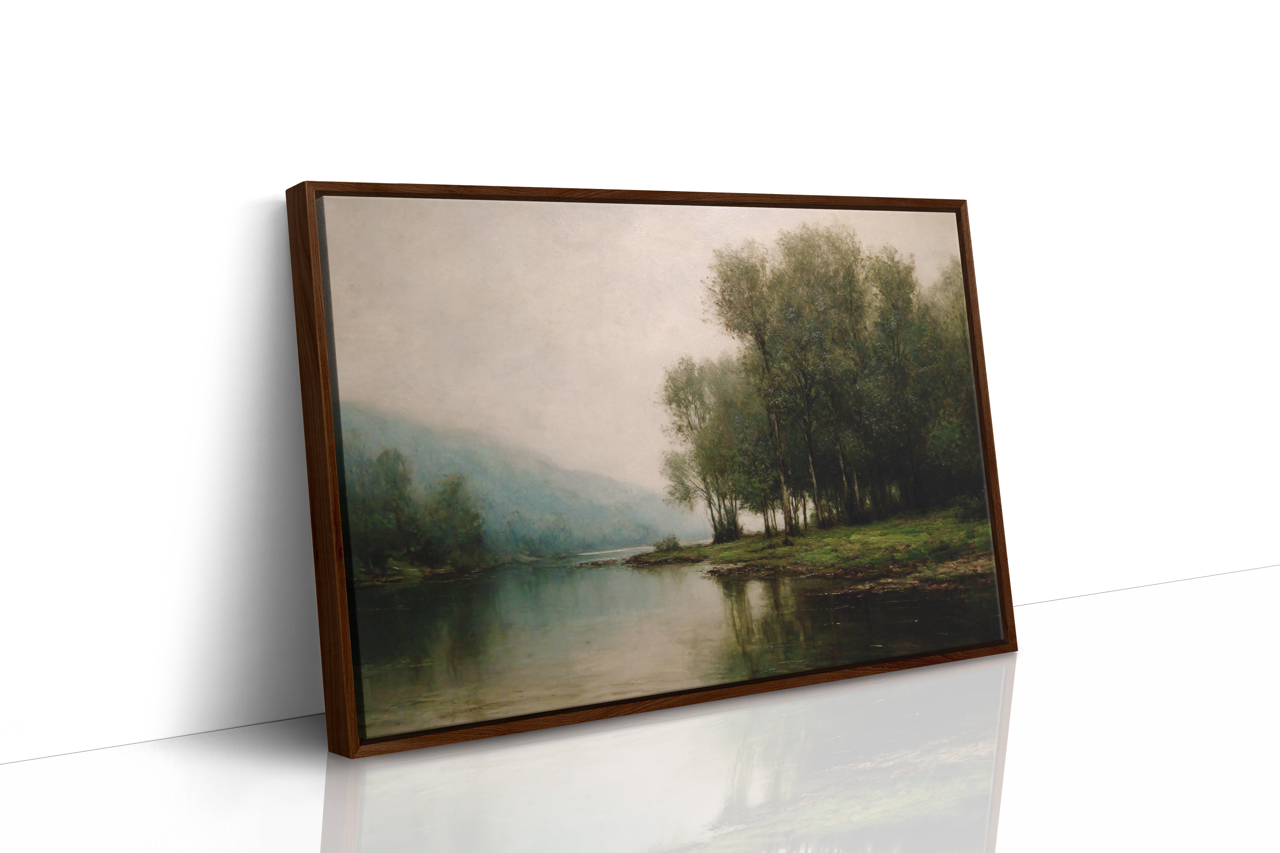 Mist Softens The River's Edge