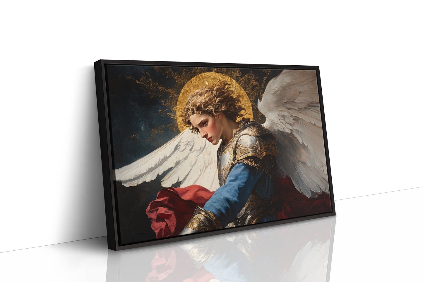 Divine Light Meets Ancient Armor