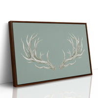 Winter Antlers Paint Sage Stories