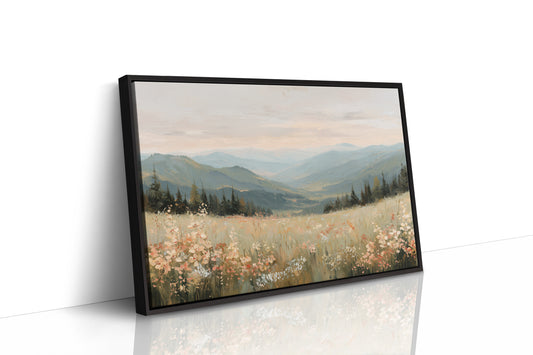 Wildflower Valley Breathes Morning Mist