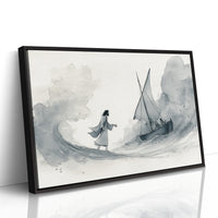 Faith Walks Upon Stormy Waters